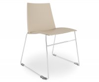 "CS 410" Polypropylene Sled Chair