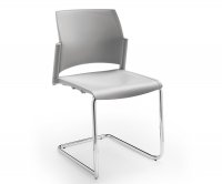 "CS 580" Polypropylene Sled Chair
